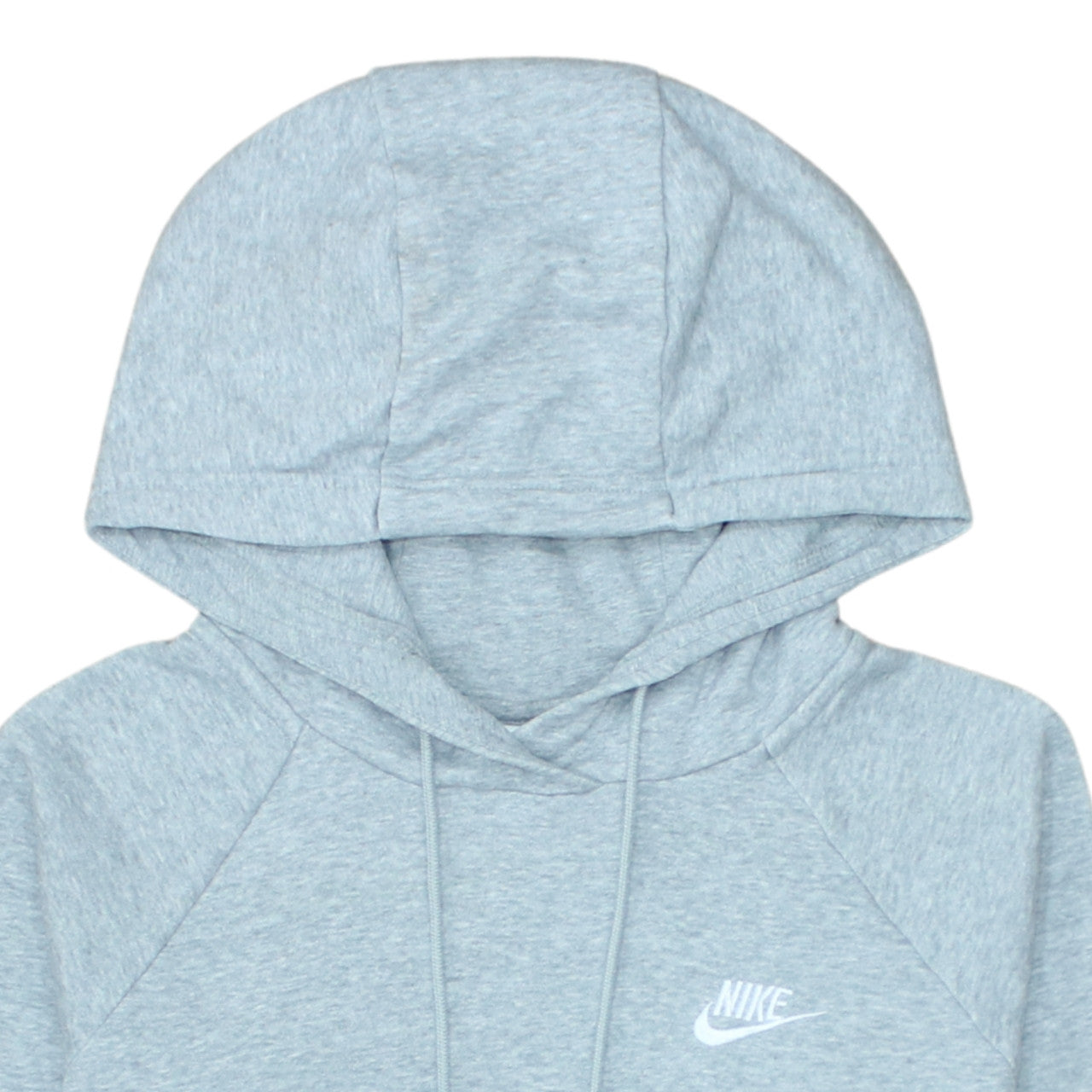 Nike Men’s Grey Pullover Hoodie Small Logo Sportswear Jumper