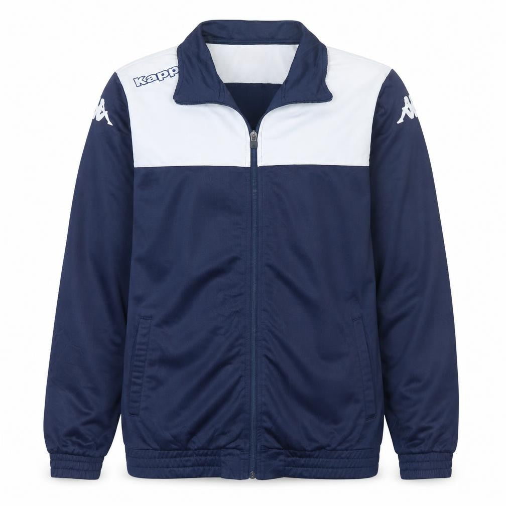 Kappa Men's Blue Full Zip Track Sweatshirt Jacket Size L