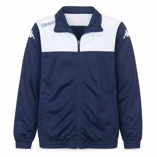 Kappa Men's Blue Full Zip Track Sweatshirt Jacket Size L