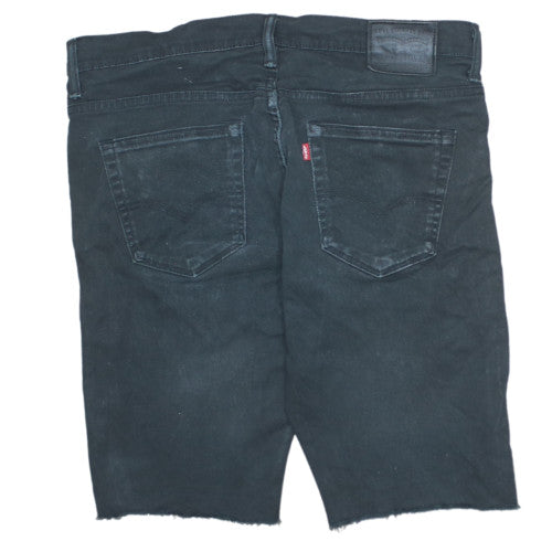 Levi's Mens Black Regular Fit Denim Chino Shorts 34in Waist