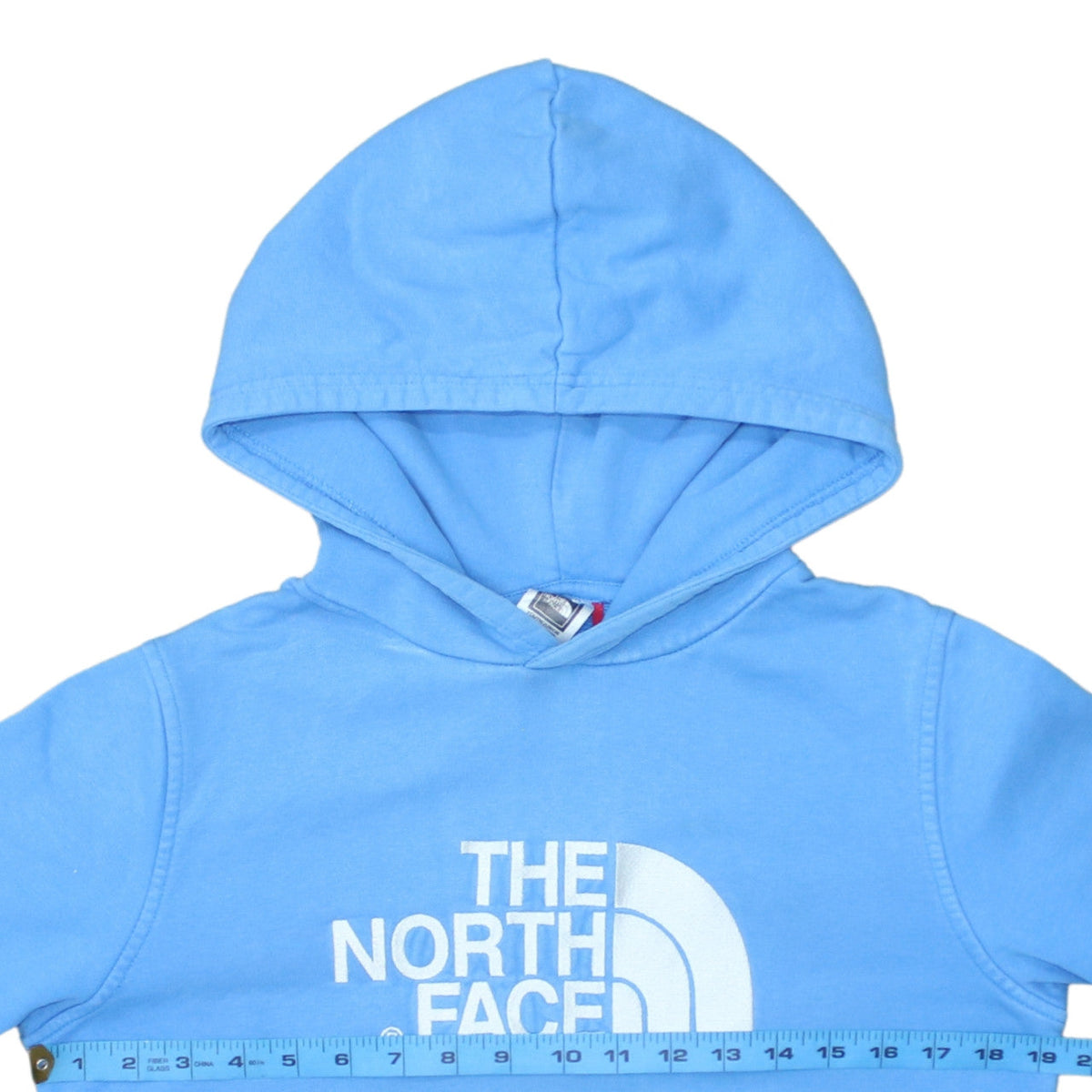 The North Face Boys Blue XL Pullover Hoodie with Logo Print