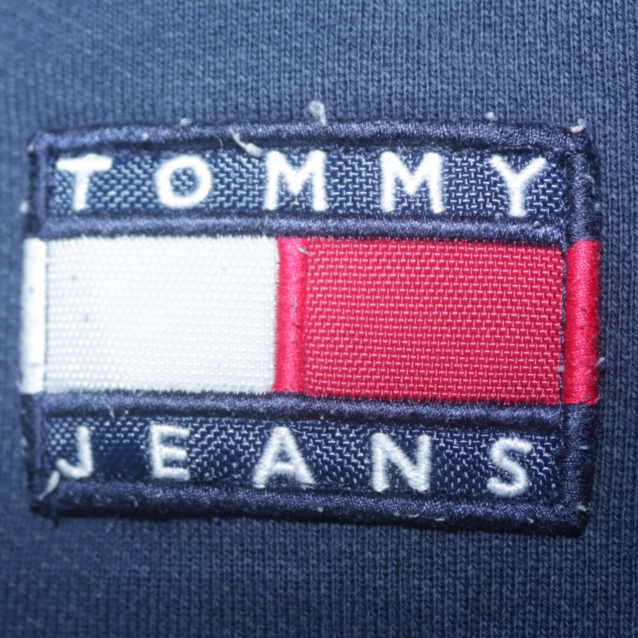 Tommy Jeans Men's Blue XS Crew Neck Logo Pullover Sweatshirt