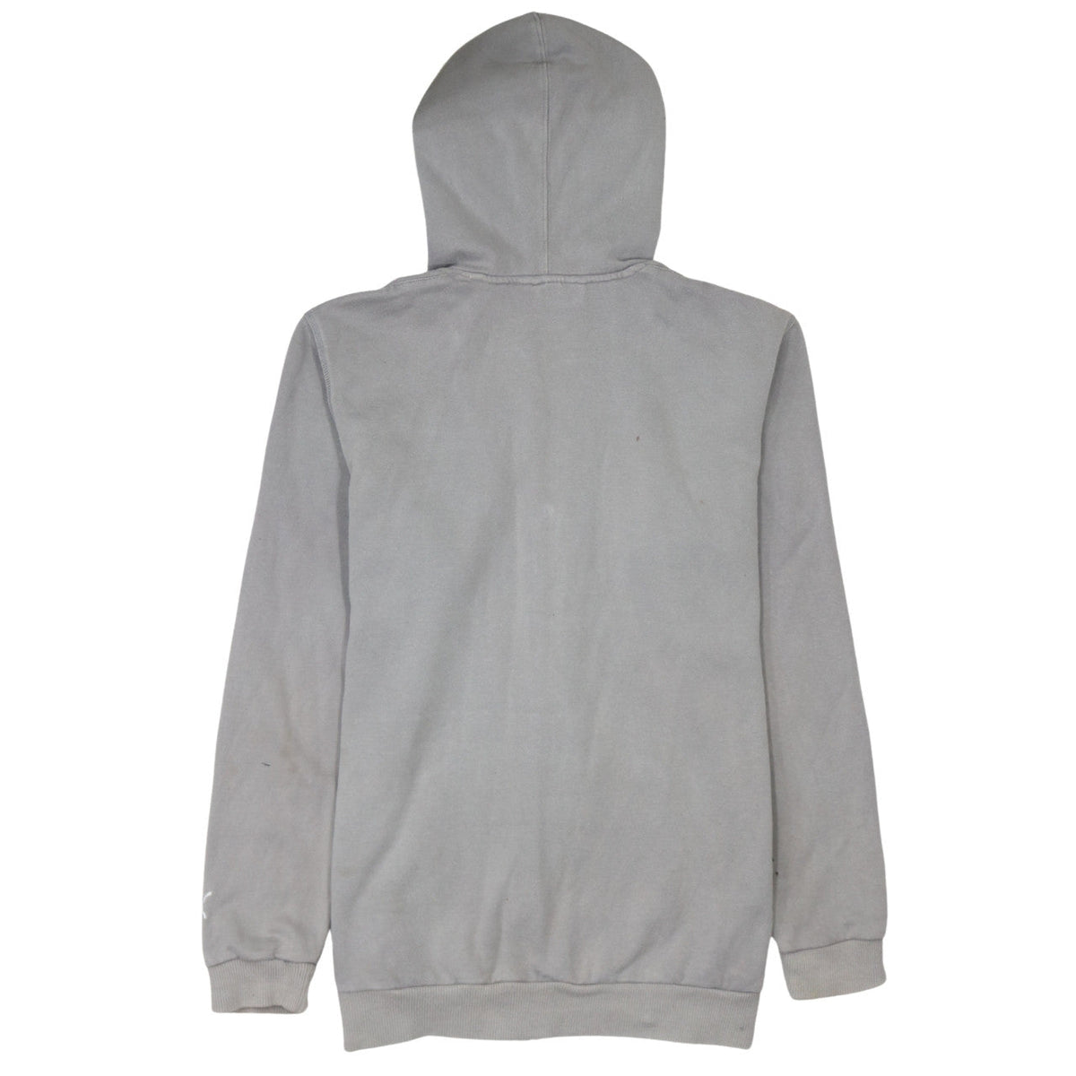Puma Boys Grey Full Zip Hoodie XL 16 Years Cotton Blend Casual Sportswear
