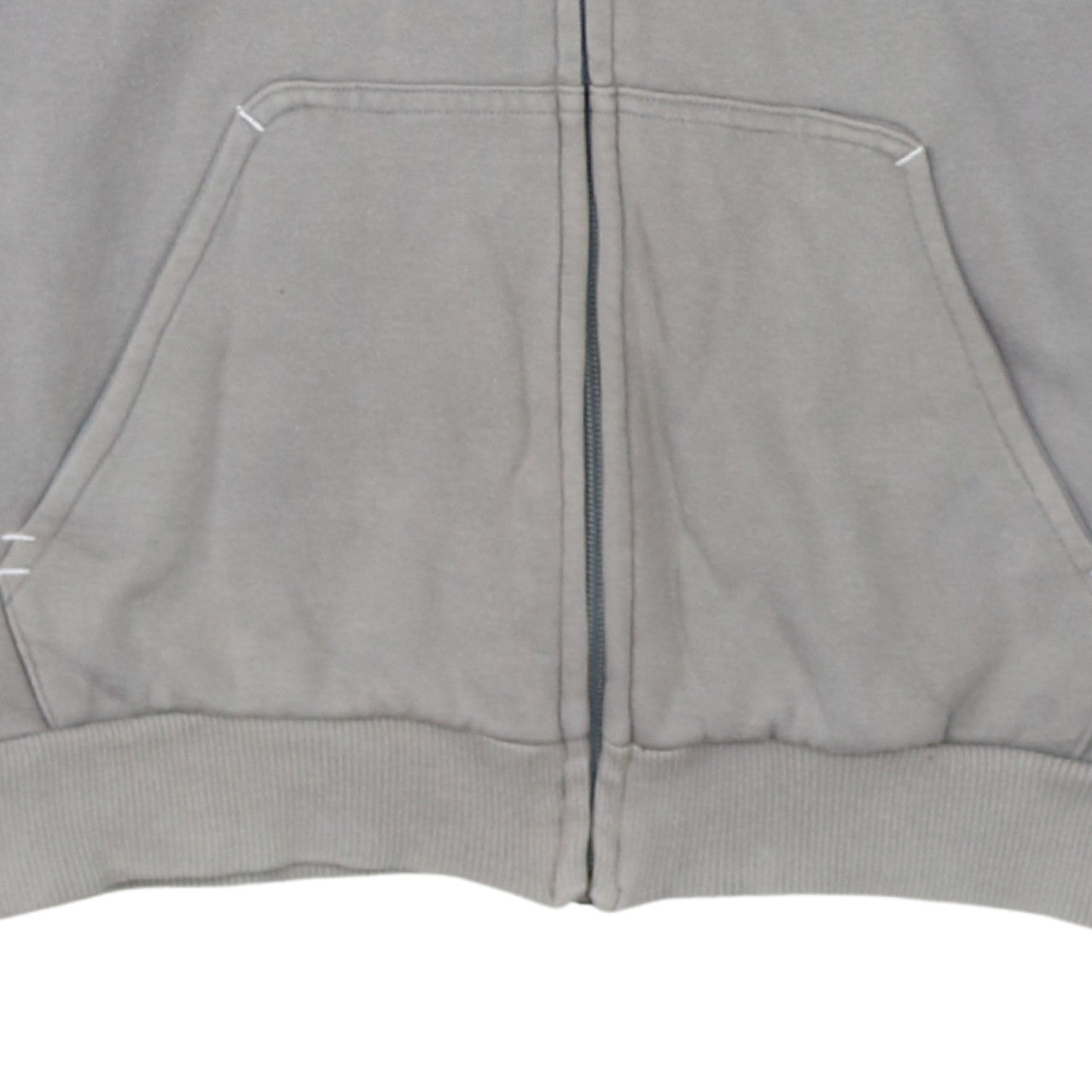 Puma Boys Grey Full Zip Hoodie XL 16 Years Cotton Blend Casual Sportswear