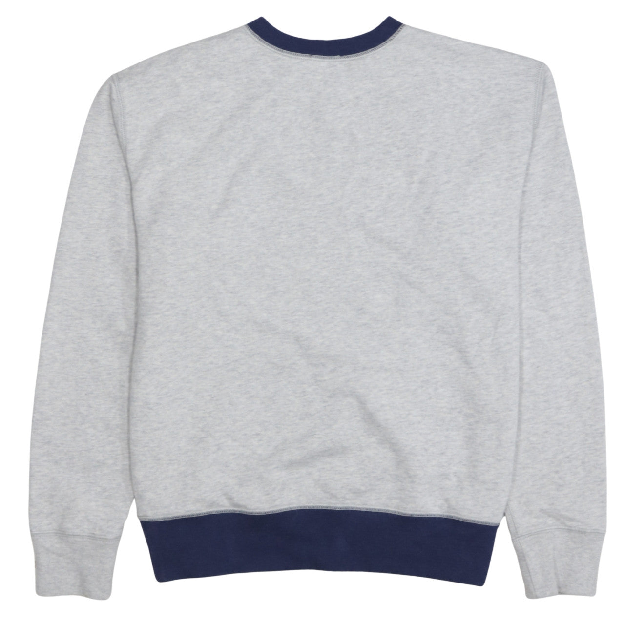 Polo Ralph Lauren Men's Grey Crew Neck Button Sweatshirt Size S