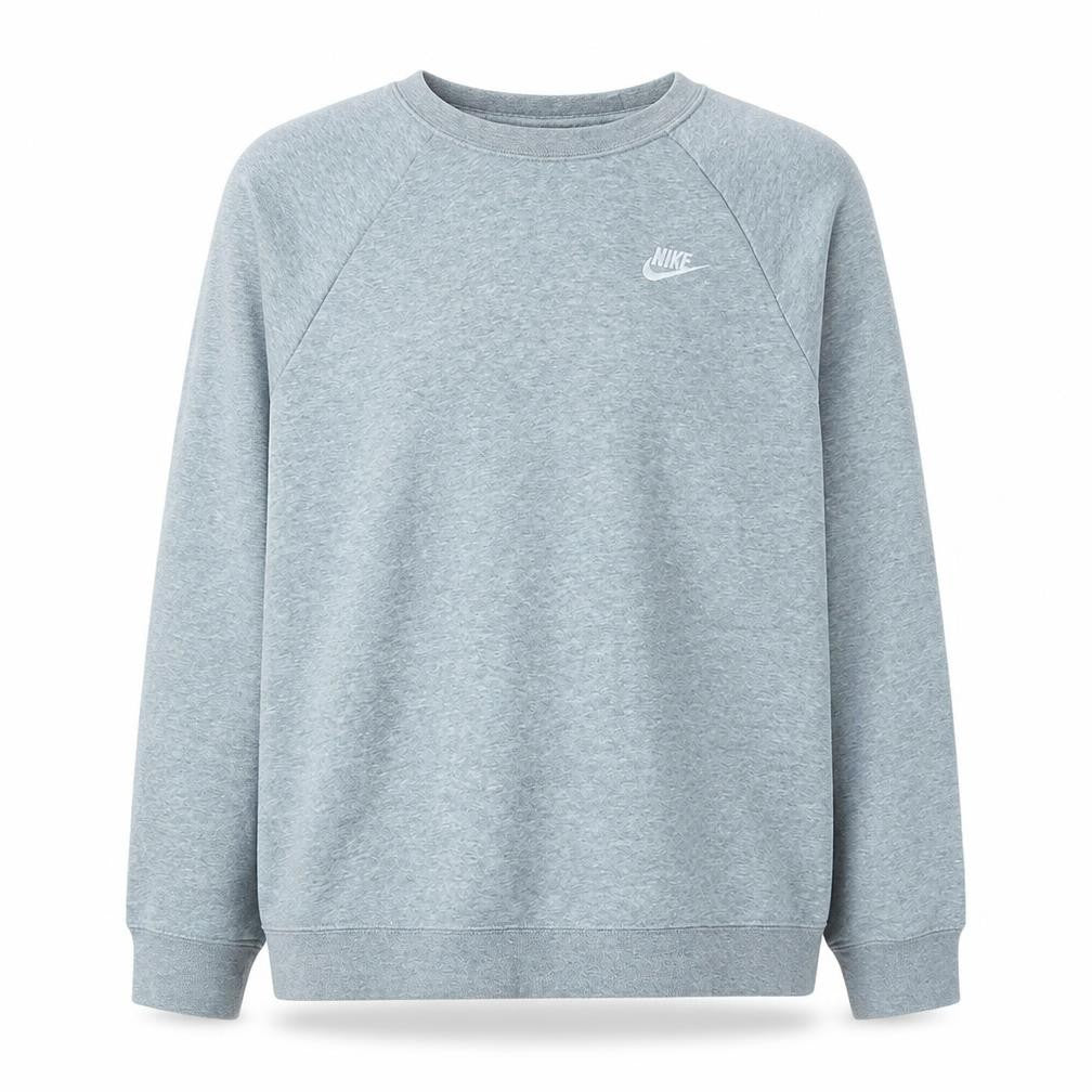 Nike Men's Grey XL Crew Neck Pullover Sweatshirt Regular Fit