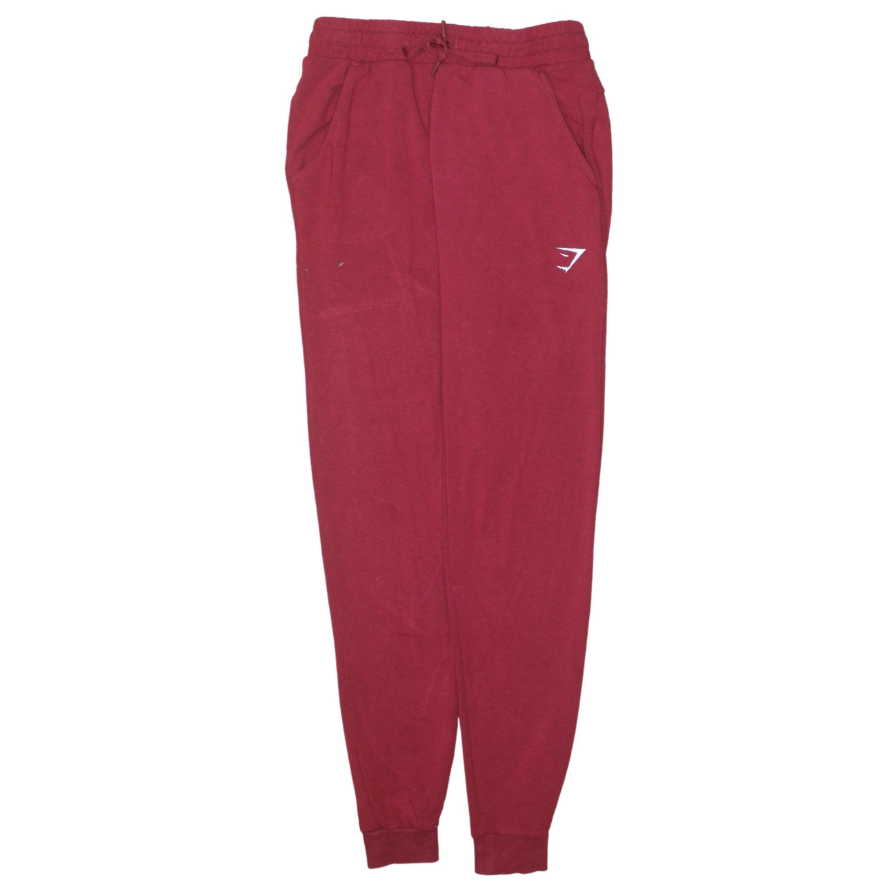 Gymshark Women's Red Jogger Sweatpants Size S Viscose Blend Activewear