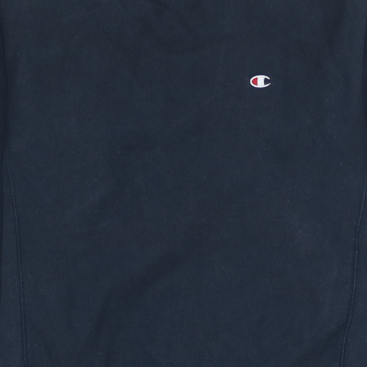 Champion Men's Blue Small Reverse Weave Crew Neck Sweatshirt