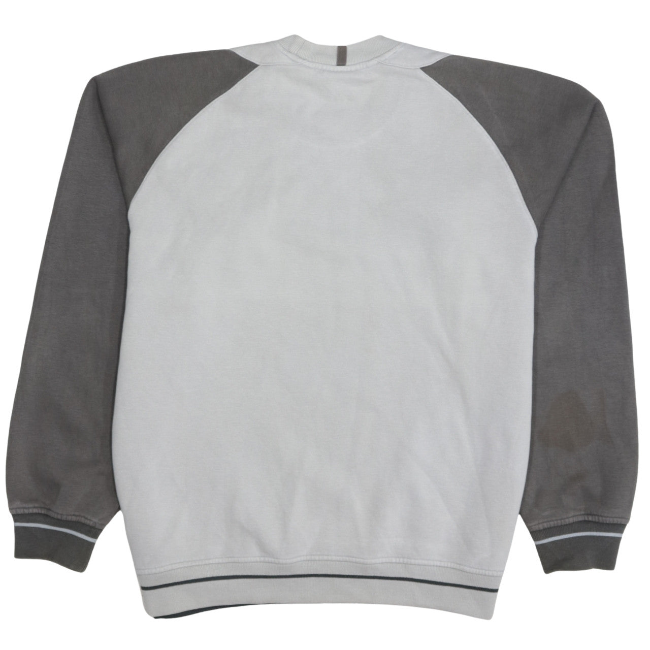 Adidas Men’s Grey Small Crew Neck Pullover Sweatshirt