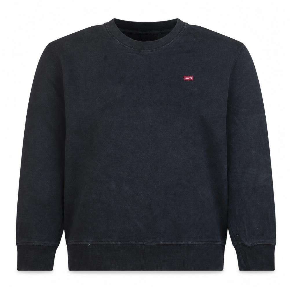 Levi's Men Black Logo Crew Neck Pullover Sweatshirt Size M