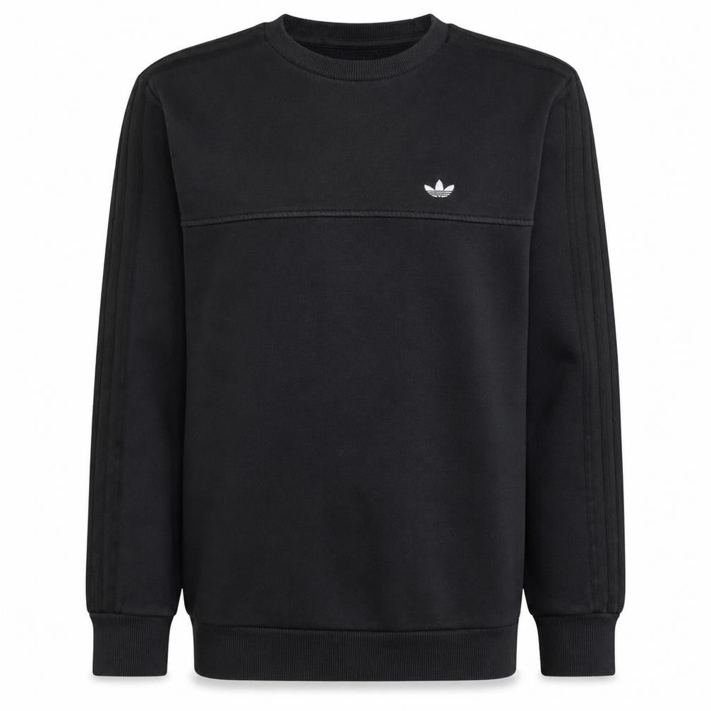 Adidas Men's Black XS Crew Neck Pullover Sweatshirt