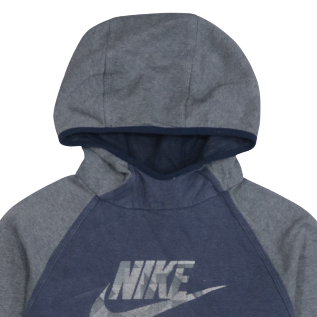 Nike Air Blue Hoodie Teens M Pullover Sports Graphic Sweatshirt