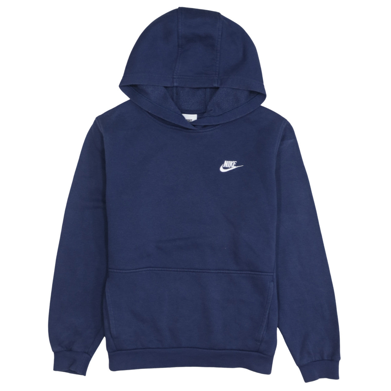 Nike Boys Blue Pullover Hoodie XL (158-170cm) Hooded Sweatshirt