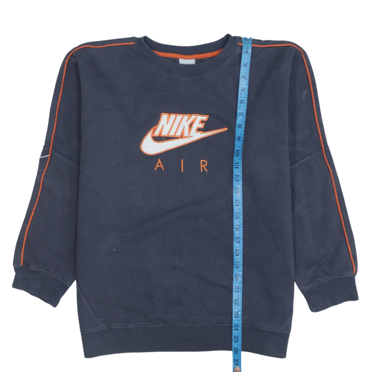 Nike Boys Blue Air Logo Crew Neck Sweatshirt Size XL (Age 13-15)