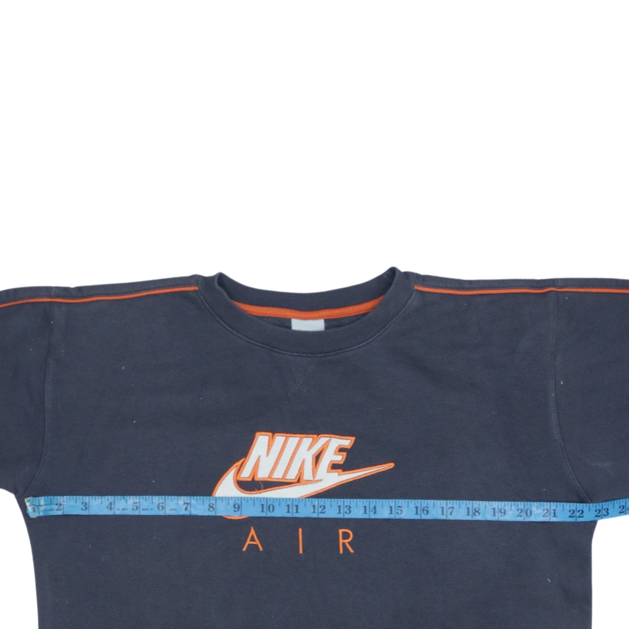 Nike Boys Blue Air Logo Crew Neck Sweatshirt Size XL (Age 13-15)