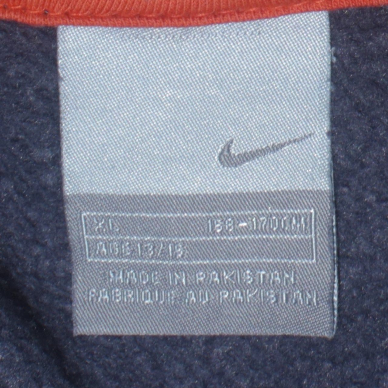 Nike Boys Blue Air Logo Crew Neck Sweatshirt Size XL (Age 13-15)