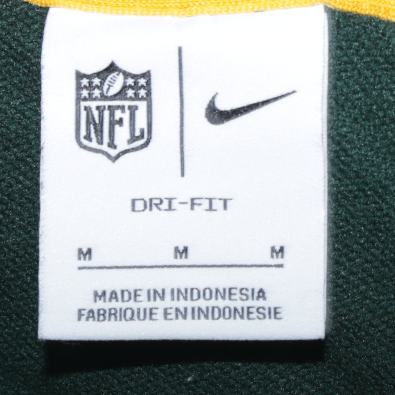 Nike NFL Men's Green Crew Neck Dri-Fit Sweatshirt M Regular Fit