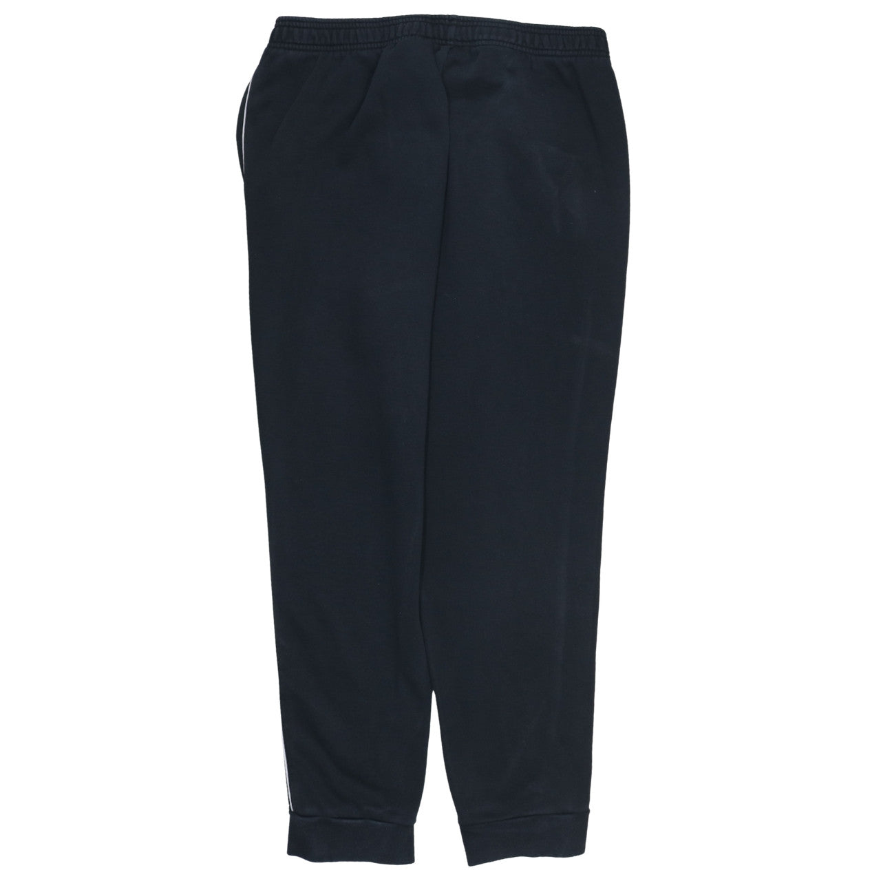 adidas Men's Black L Track Pants Tapered Fit Fleece Joggers