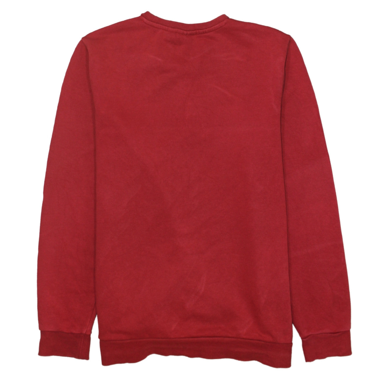 Adidas Boys Red Crew Neck Graphic Print Sweatshirt Size 15-16 Years