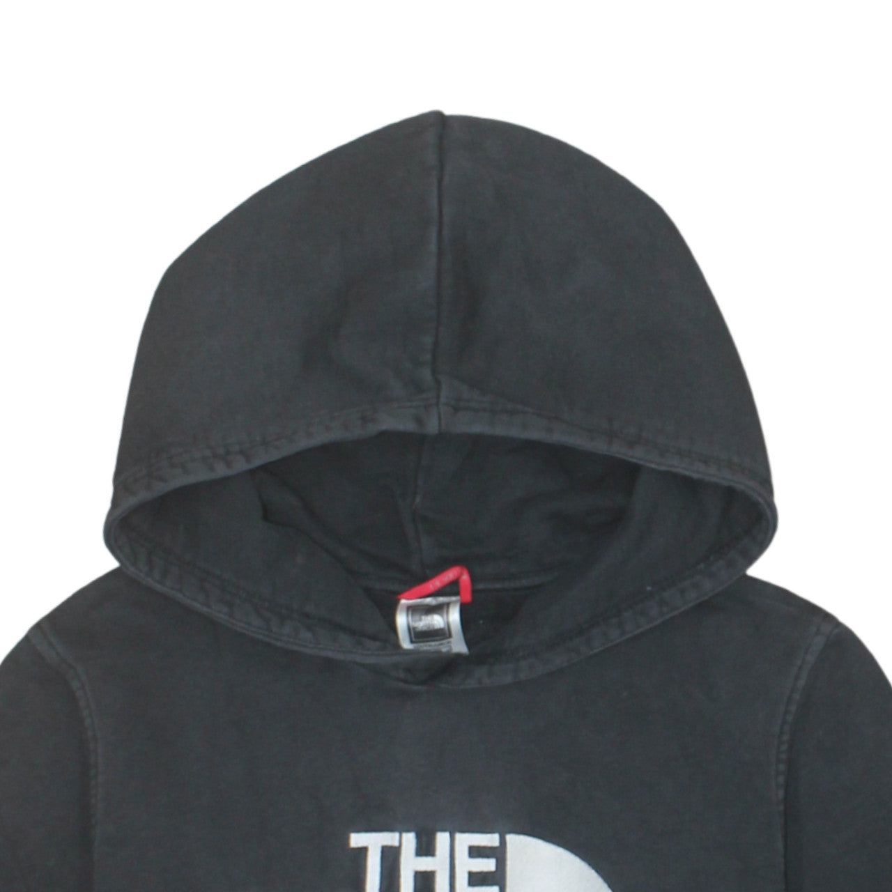The North Face Boys Black XL Short Sleeve Pullover Hoodie 100% Cotton