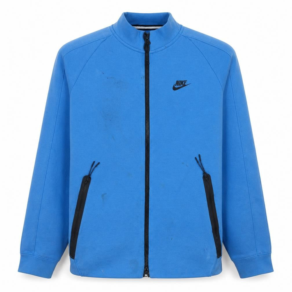 Nike Men's Blue Full Zip Sweatshirt Jacket M Lightweight