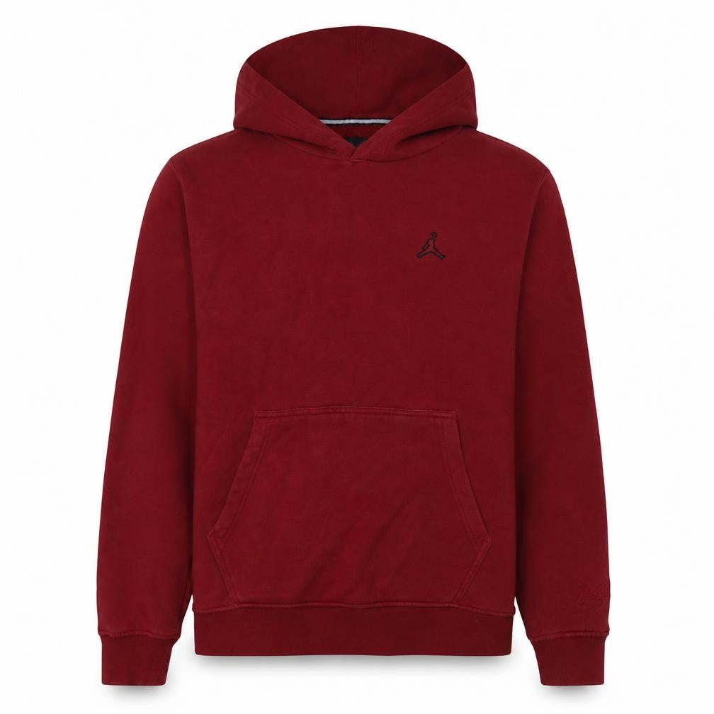 Jordan Mens Red Pullover Hoodie Medium Regular Fit Sportswear