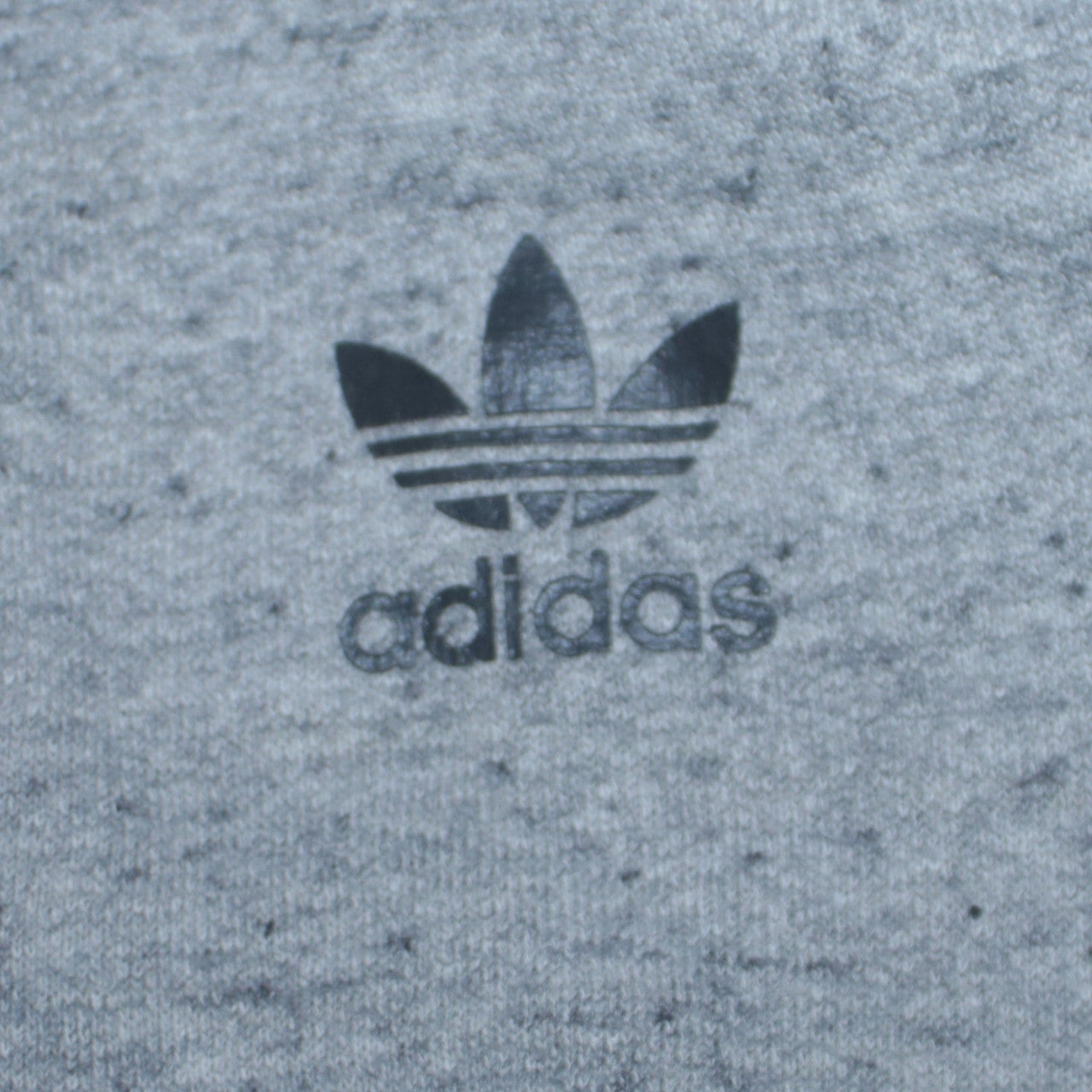 Adidas Boys Grey Full Zip Hoodie 13-14 Years Classic Logo Hooded Sweatshirt