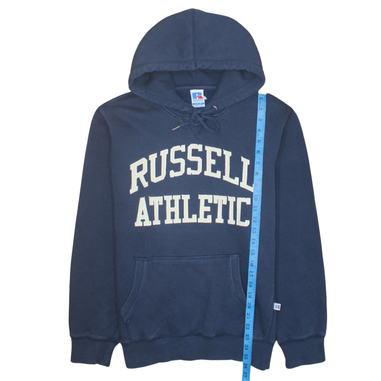 Russell Athletic Men's Blue Pullover Hoodie Small Regular Fit