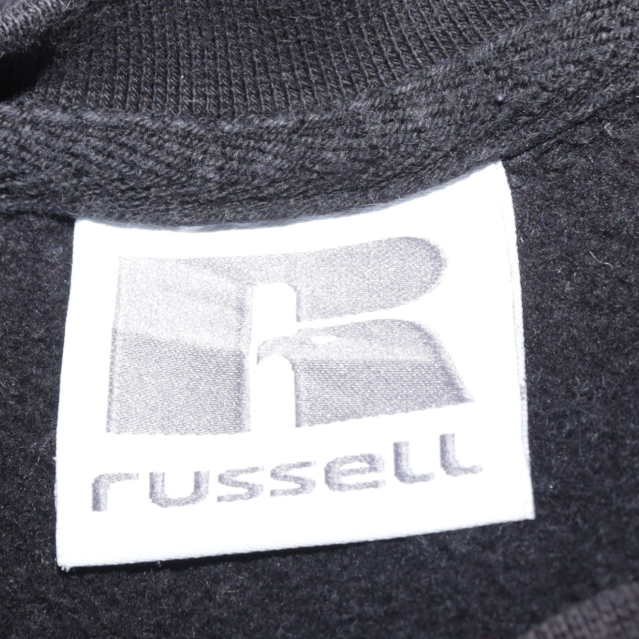 Russell Women's Black Romanoff 1984 Cotton Blend Pullover Sweatshirt M