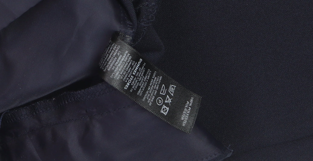 Dunnes Women Black Size 12 Straight Leg Dress Trousers