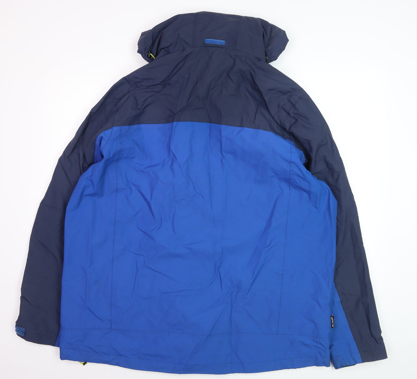 TOG24 Men's Blue 2XL Waterproof Hooded Parka Jacket
