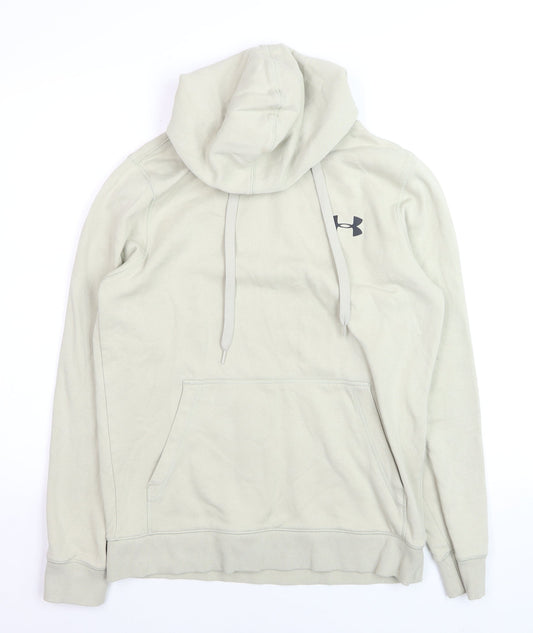 Under Armour Men's Beige ColdGear Pullover Hoodie Size S