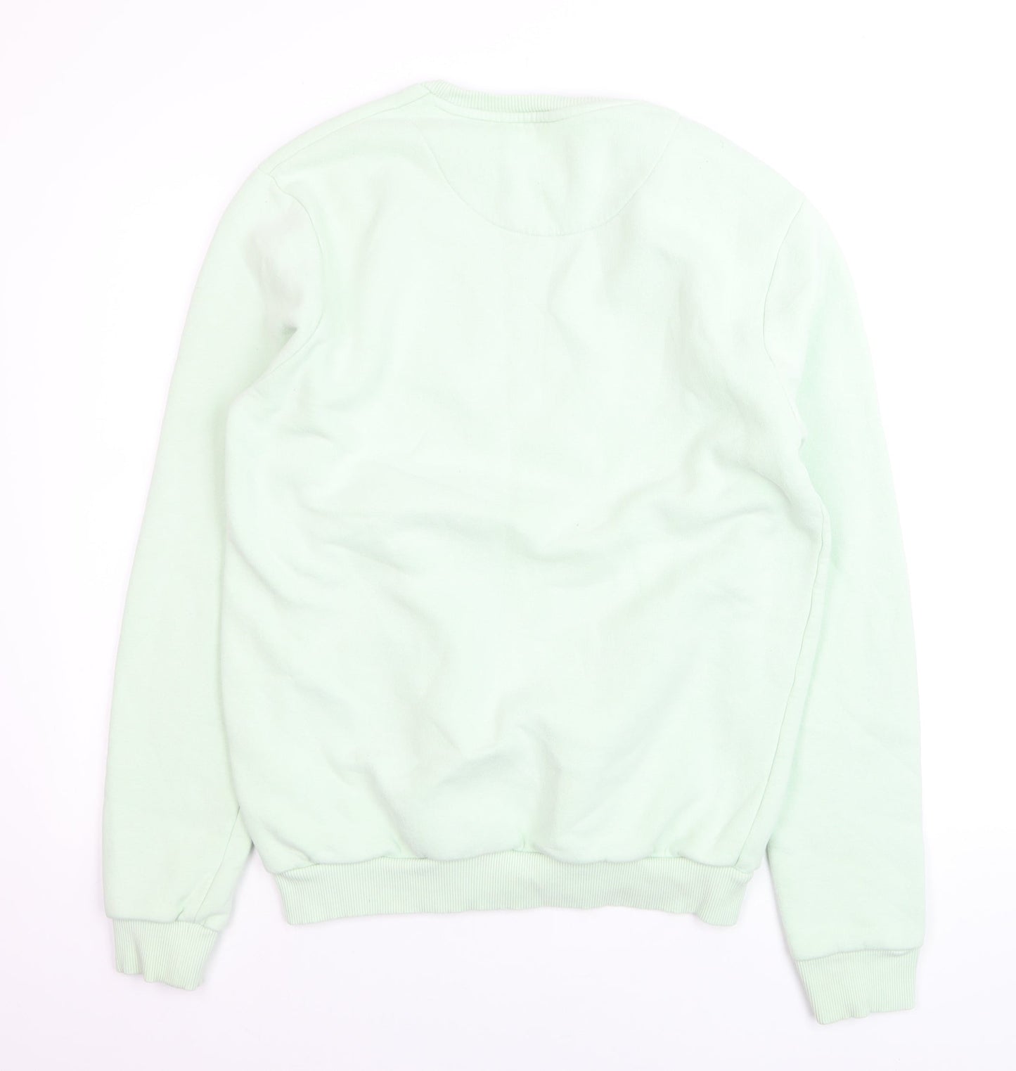 Ted Smith Men's Green XL Pullover Sweatshirt Crew Neck Logo