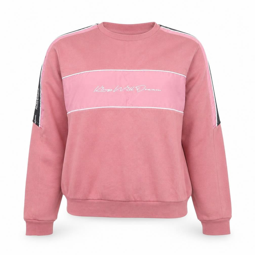 Kings Will Dream Womens Pink Pullover Sweatshirt Size 10 Cotton Blend