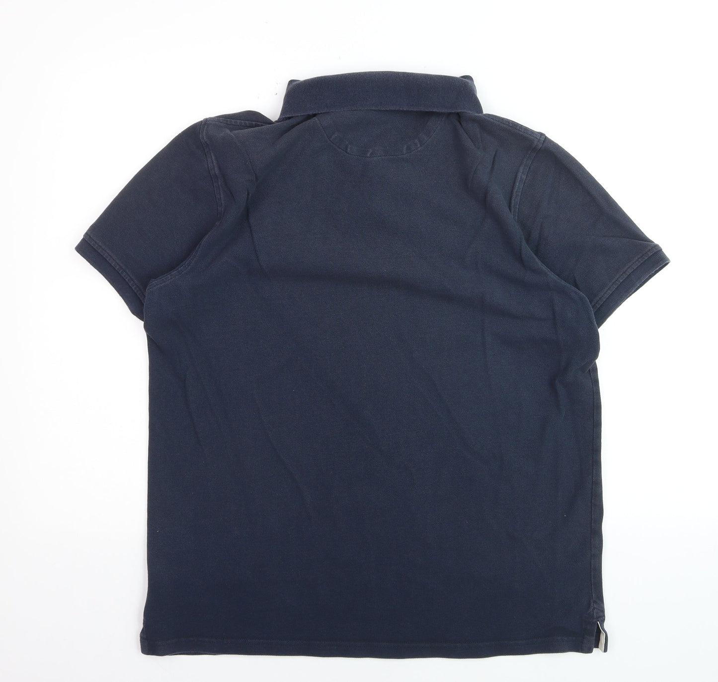 Timberland Men’s Blue XL Cotton Polo Shirt Classic Casual Style