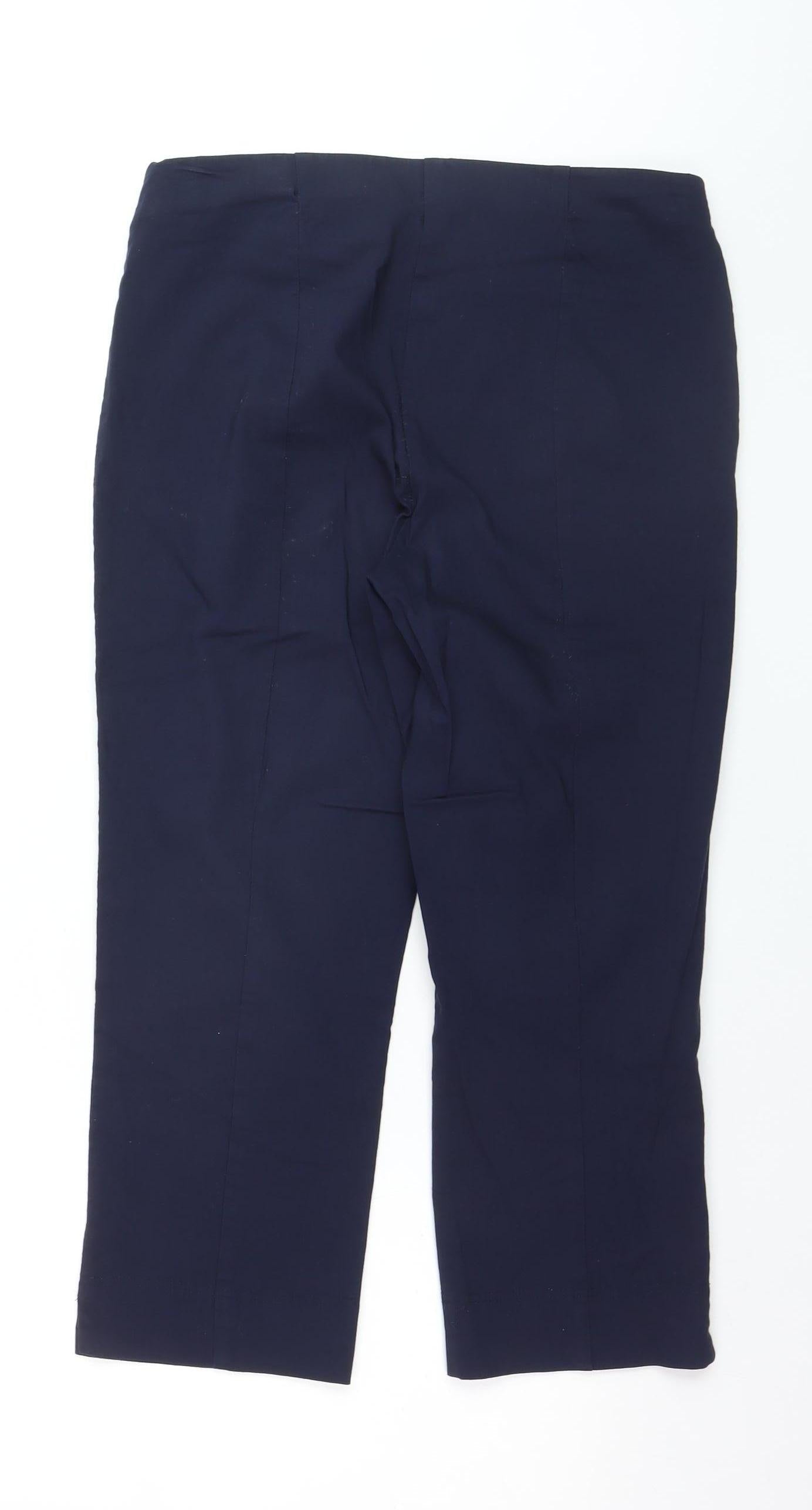 Dunnes Stores Women's Blue Size 14 Capri Stretch Leggings