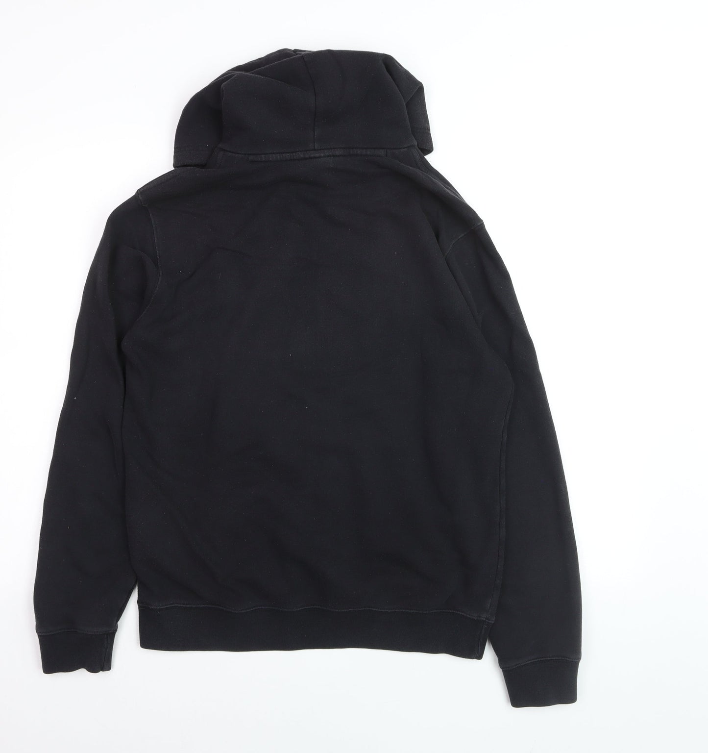 Champion Men's Black Pullover Hoodie Medium Logo Fleece Sweatshirt