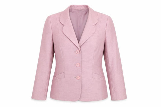 Eastex Womens Pink Single-Breasted Tailored Blazer UK 10