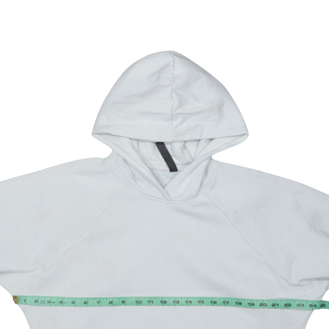 Adidas Womens Light Blue Pullover Hoodie XS Cotton Blend
