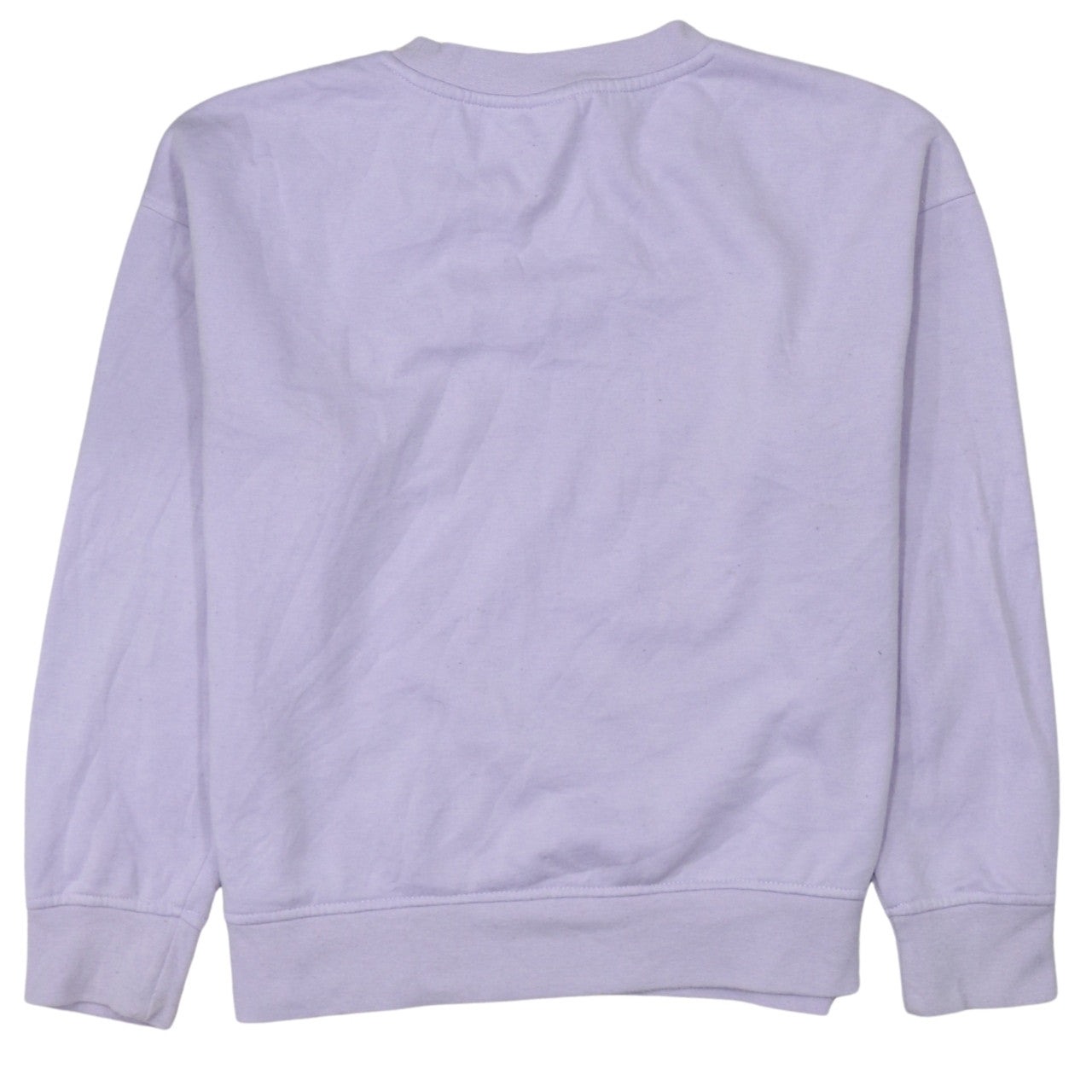 Disney Primark Women Lilac Stitch Sweatshirt XS Pullover Crew Neck