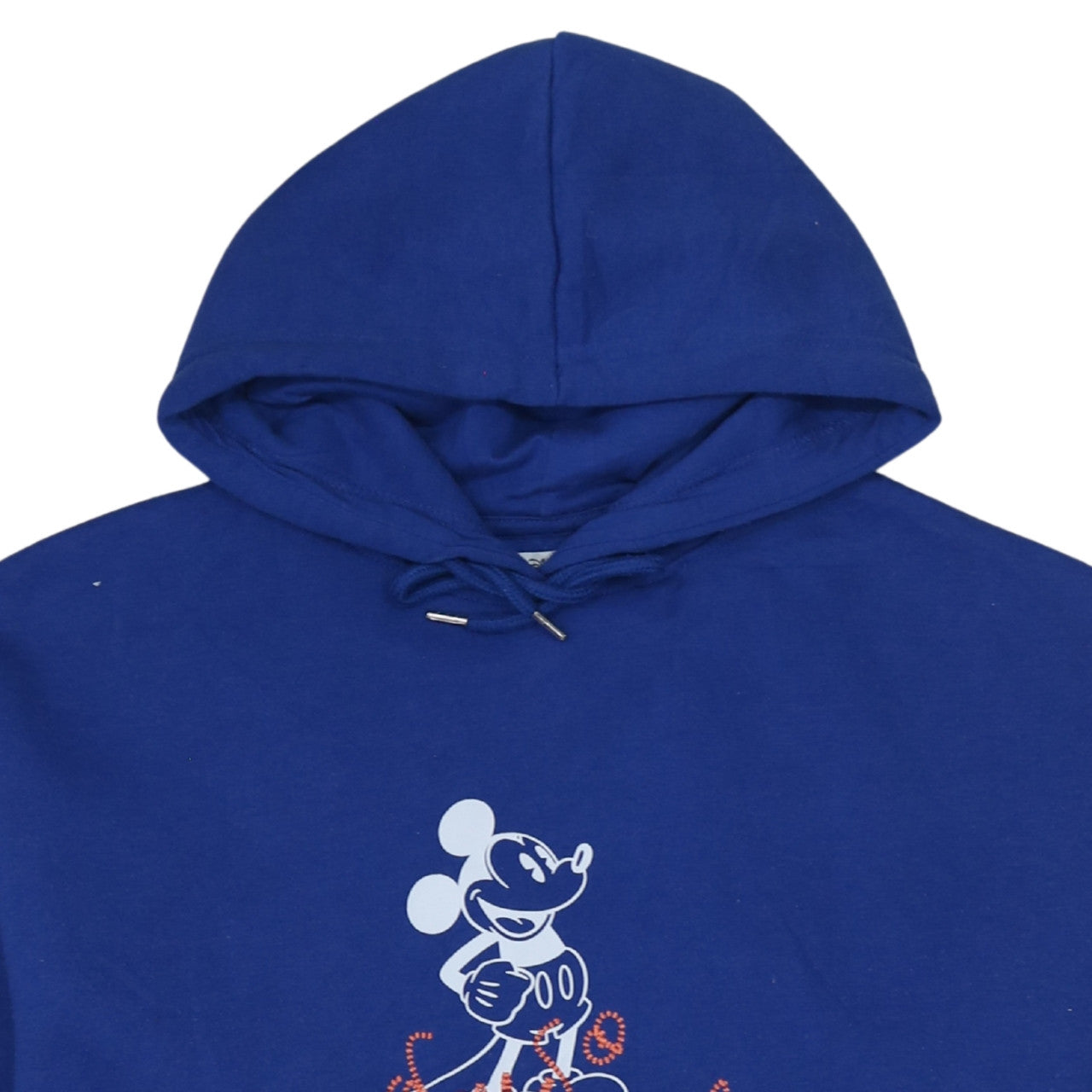 Primark Disney Blue Mickey Mouse Pullover Hoodie XS Unisex Adults