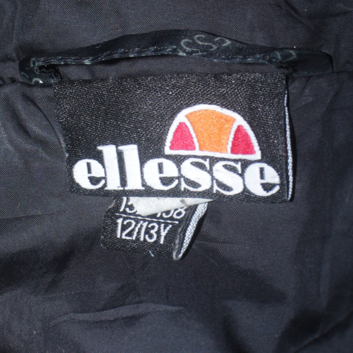 Ellesse Girls Black 12-13 Years Hooded Puffer Jacket