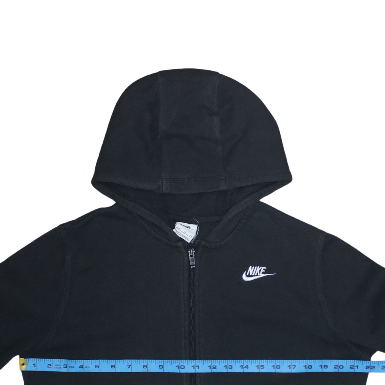 Nike Womens Black Full Zip Hoodie XL Classic Sportswear