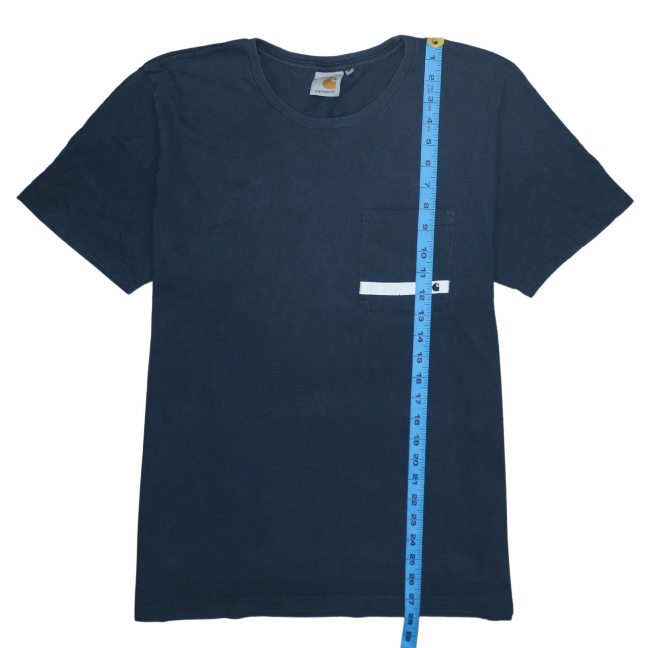 Carhartt Men's Blue Regular Fit Crew Neck Short Sleeve Cotton T-Shirt M