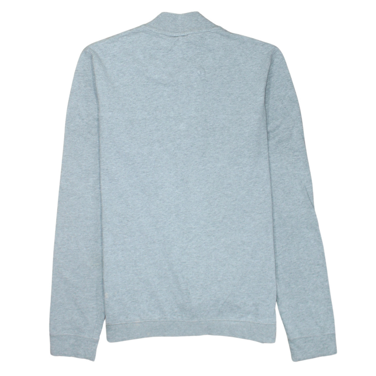Nike Women Grey Full Zip Sweatshirt Small Cotton Casual