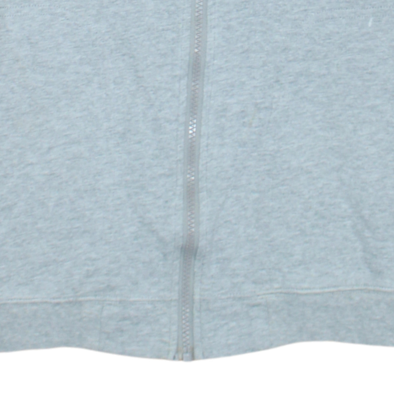 Nike Women Grey Full Zip Sweatshirt Small Cotton Casual