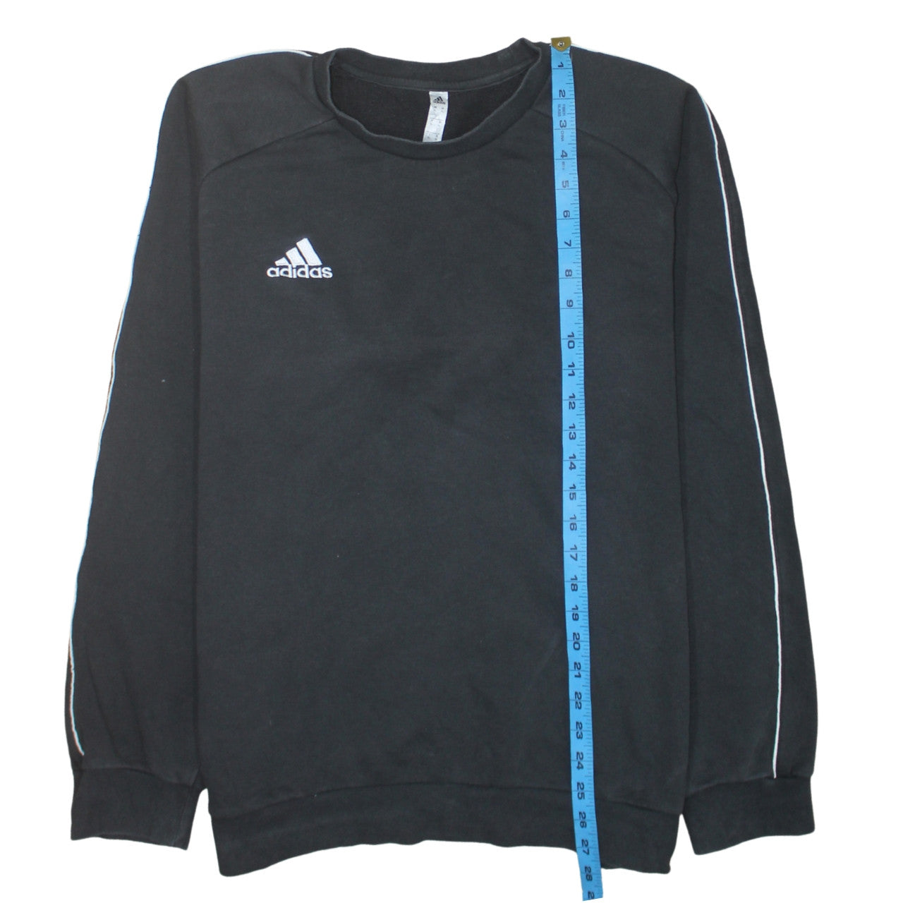 Adidas Men's Black XL Crew Neck Pullover Sweatshirt Sports Style