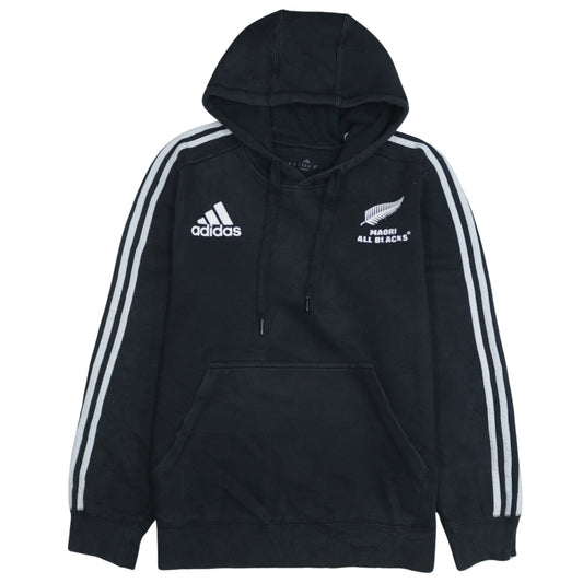Adidas Men’s Black Maori All Blacks Pullover Hoodie Size M