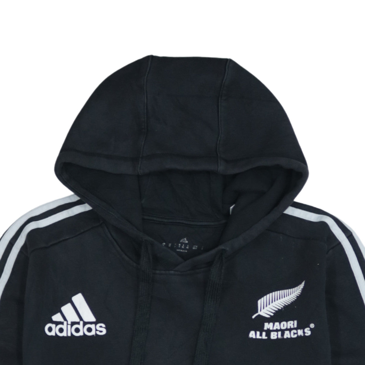Adidas Men’s Black Maori All Blacks Pullover Hoodie Size M
