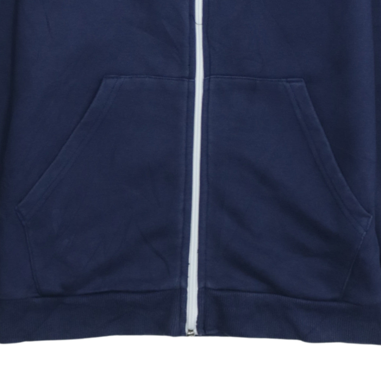 Puma Boys Navy Blue Full Zip Hoodie Size 14-15 Years Cotton Blend